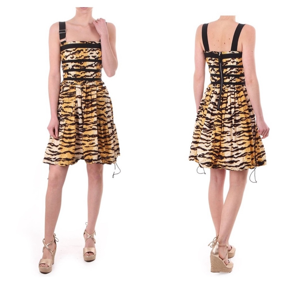 Dolce and Gabbana tiger dress